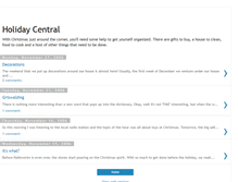 Tablet Screenshot of holidaycentral.blogspot.com