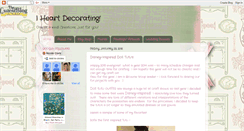Desktop Screenshot of iheartdecorating.blogspot.com