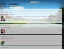 Tablet Screenshot of iheartdecorating.blogspot.com