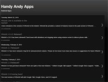 Tablet Screenshot of handyandyapps.blogspot.com