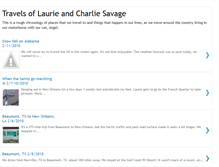 Tablet Screenshot of laurieandcharlie.blogspot.com