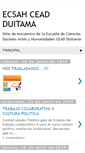 Mobile Screenshot of ecsahduitama.blogspot.com