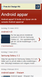 Mobile Screenshot of android-appar.blogspot.com