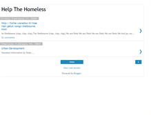Tablet Screenshot of helpthehomeless.blogspot.com