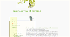 Desktop Screenshot of businessman-earner.blogspot.com