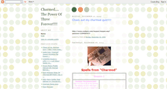 Desktop Screenshot of charmedrulez.blogspot.com