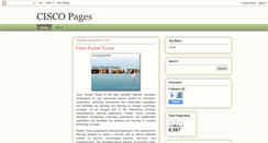 Desktop Screenshot of ciscopages.blogspot.com