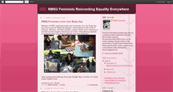 Desktop Screenshot of nmsufeminists.blogspot.com