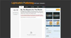 Desktop Screenshot of lightswitchpublishing.blogspot.com