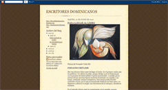 Desktop Screenshot of escritoresdominicanos.blogspot.com