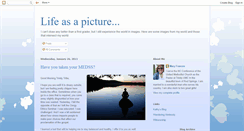 Desktop Screenshot of lifeaspicture.blogspot.com