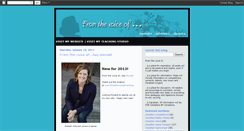 Desktop Screenshot of fromthevoiceof.blogspot.com