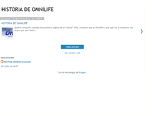Tablet Screenshot of historiadeomnilife.blogspot.com