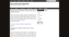 Desktop Screenshot of cureyeastinfectioncandida.blogspot.com