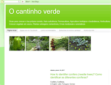 Tablet Screenshot of cantinhoverde.blogspot.com