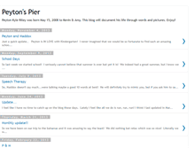Tablet Screenshot of peytonspier.blogspot.com