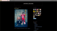Desktop Screenshot of apenclosure.blogspot.com