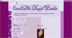 Desktop Screenshot of gleycescosta.blogspot.com