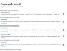 Tablet Screenshot of cousinhasdeinfantil.blogspot.com