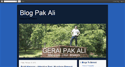 Desktop Screenshot of geraipakali.blogspot.com