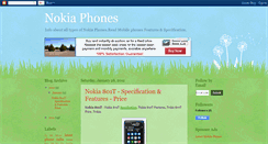 Desktop Screenshot of nokiaphonesindia.blogspot.com