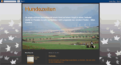 Desktop Screenshot of hundezeiten.blogspot.com