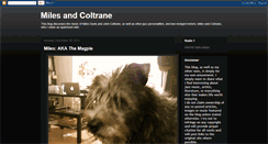 Desktop Screenshot of milesandcoltrane.blogspot.com