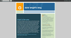 Desktop Screenshot of danewright.blogspot.com