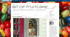 Desktop Screenshot of bitoffruitcake.blogspot.com