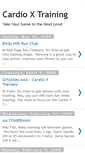 Mobile Screenshot of cardioxtraining.blogspot.com