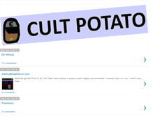 Tablet Screenshot of cultpotato.blogspot.com