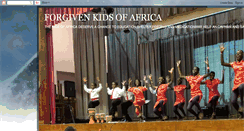 Desktop Screenshot of forgivenkidsofafrica.blogspot.com