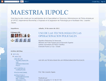Tablet Screenshot of maestriaiupolcplc.blogspot.com