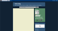 Desktop Screenshot of krists.blogspot.com
