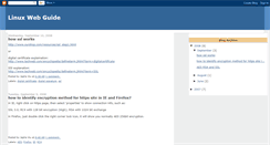 Desktop Screenshot of linuxwebtech.blogspot.com