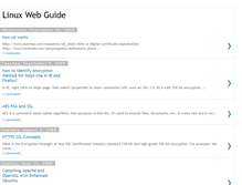 Tablet Screenshot of linuxwebtech.blogspot.com
