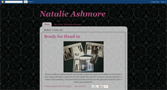 Desktop Screenshot of natalieashmore.blogspot.com