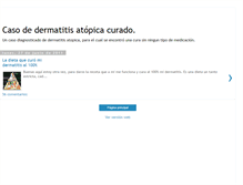 Tablet Screenshot of curadermatitis.blogspot.com