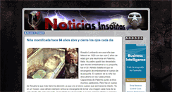 Desktop Screenshot of nmsnoticiasinsolitas.blogspot.com