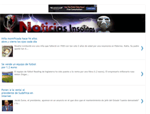 Tablet Screenshot of nmsnoticiasinsolitas.blogspot.com