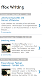 Mobile Screenshot of ffoxwriting.blogspot.com
