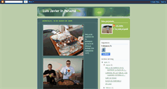 Desktop Screenshot of luisjavierblogs.blogspot.com
