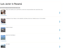 Tablet Screenshot of luisjavierblogs.blogspot.com