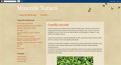 Desktop Screenshot of minunilenaturii.blogspot.com