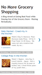 Mobile Screenshot of nomoregroceryshopping.blogspot.com