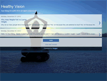 Tablet Screenshot of healthyvison.blogspot.com