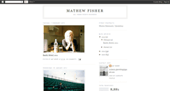 Desktop Screenshot of matfisher.blogspot.com