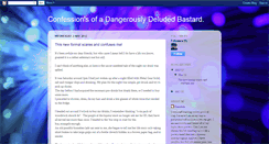 Desktop Screenshot of dangerouslydeluded.blogspot.com