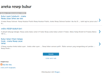 Tablet Screenshot of aneka33resep33bubur.blogspot.com