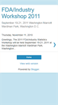 Mobile Screenshot of fdaindustry2011.blogspot.com